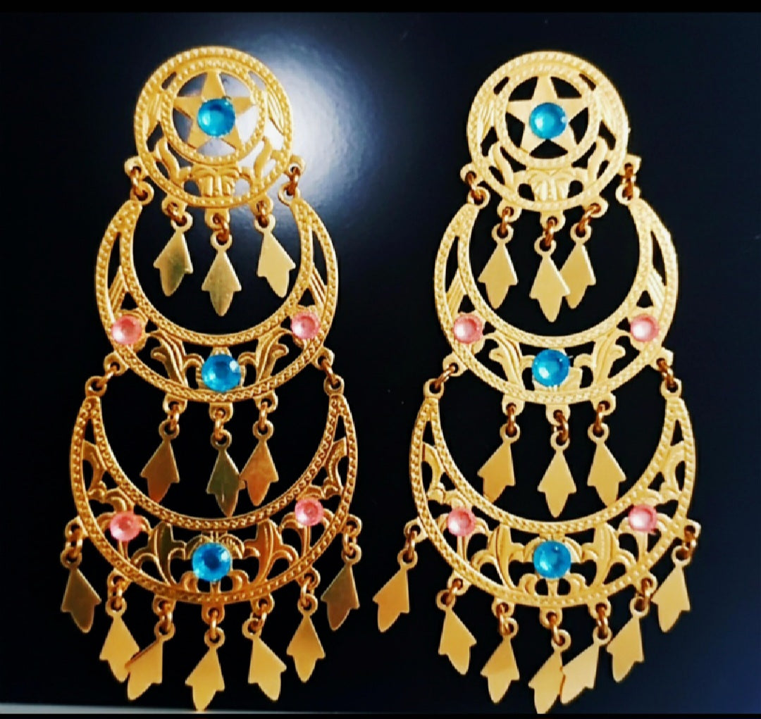 Orecchini Gipsy oro 18kt
