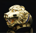 Anello Leone grande oro 18kt