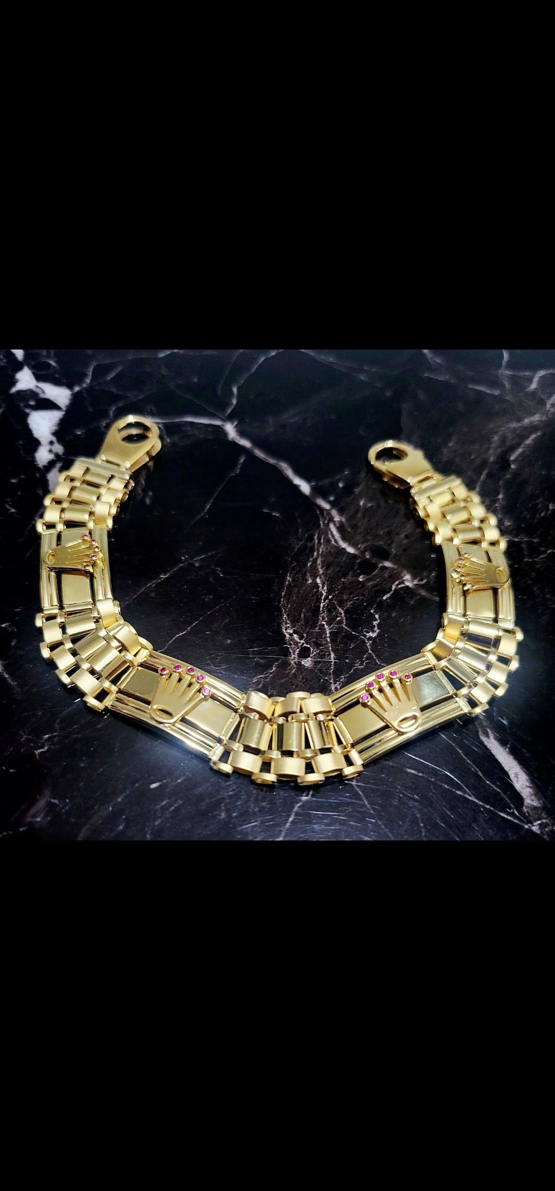 Bracciale largo oro 18kt