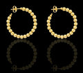 Orecchini donna milleluci sfera oro 18kt