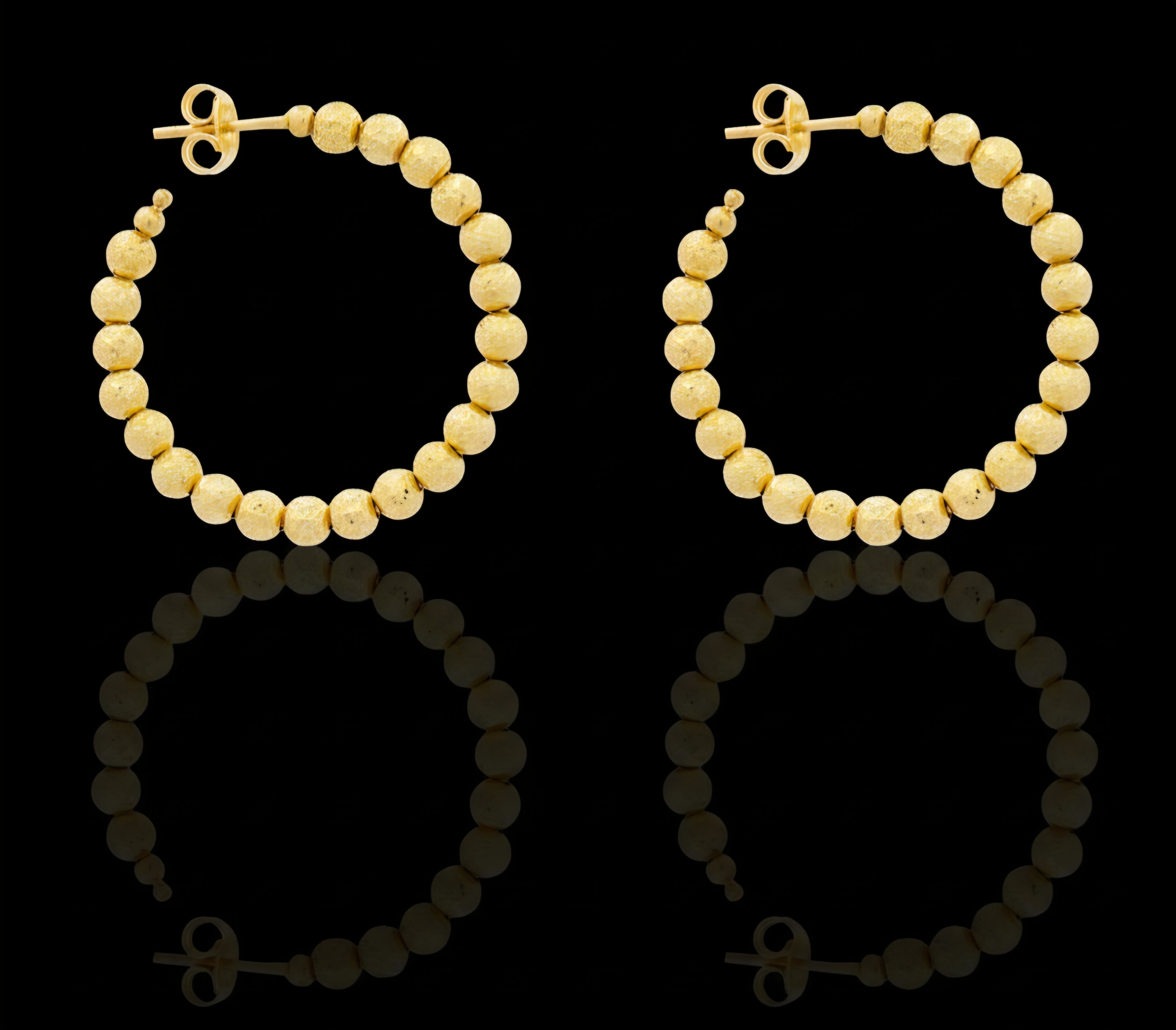 Orecchini donna milleluci sfera oro 18kt