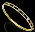 Bracciale donna rigido oro 18kt