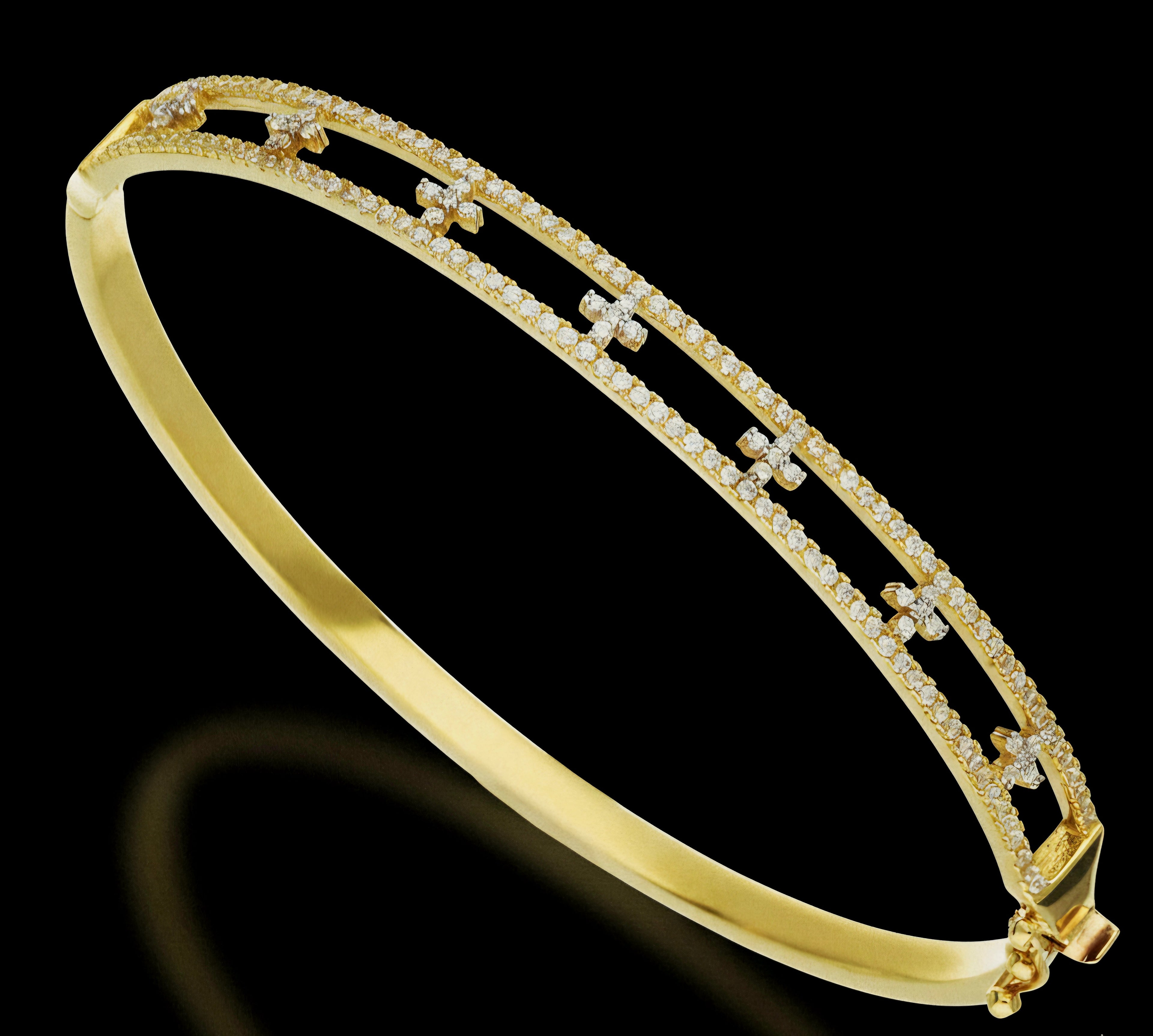 Bracciale donna rigido oro 18kt