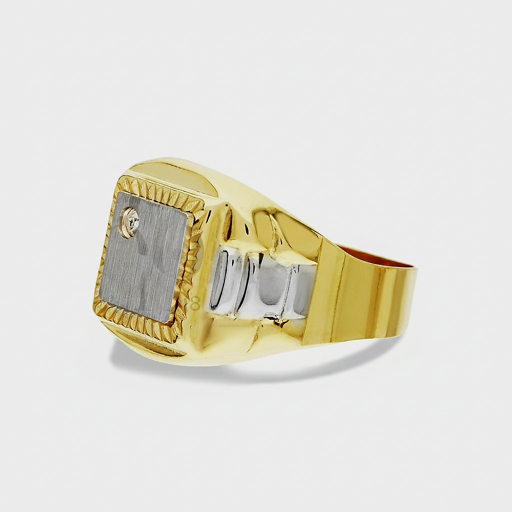 Anello uomo oro 18kt