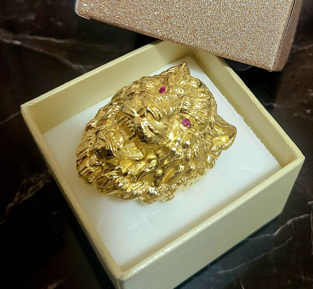 Anello grande oro 18kt