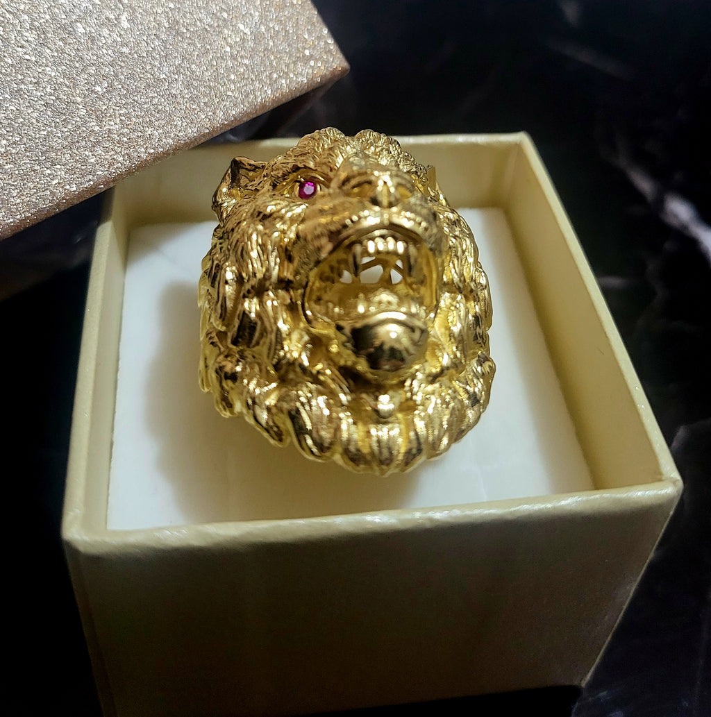 Anello grande oro 18kt