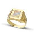 Anello scudo oro 18kt