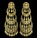 Orecchini Gipsy grandi oro 18kt