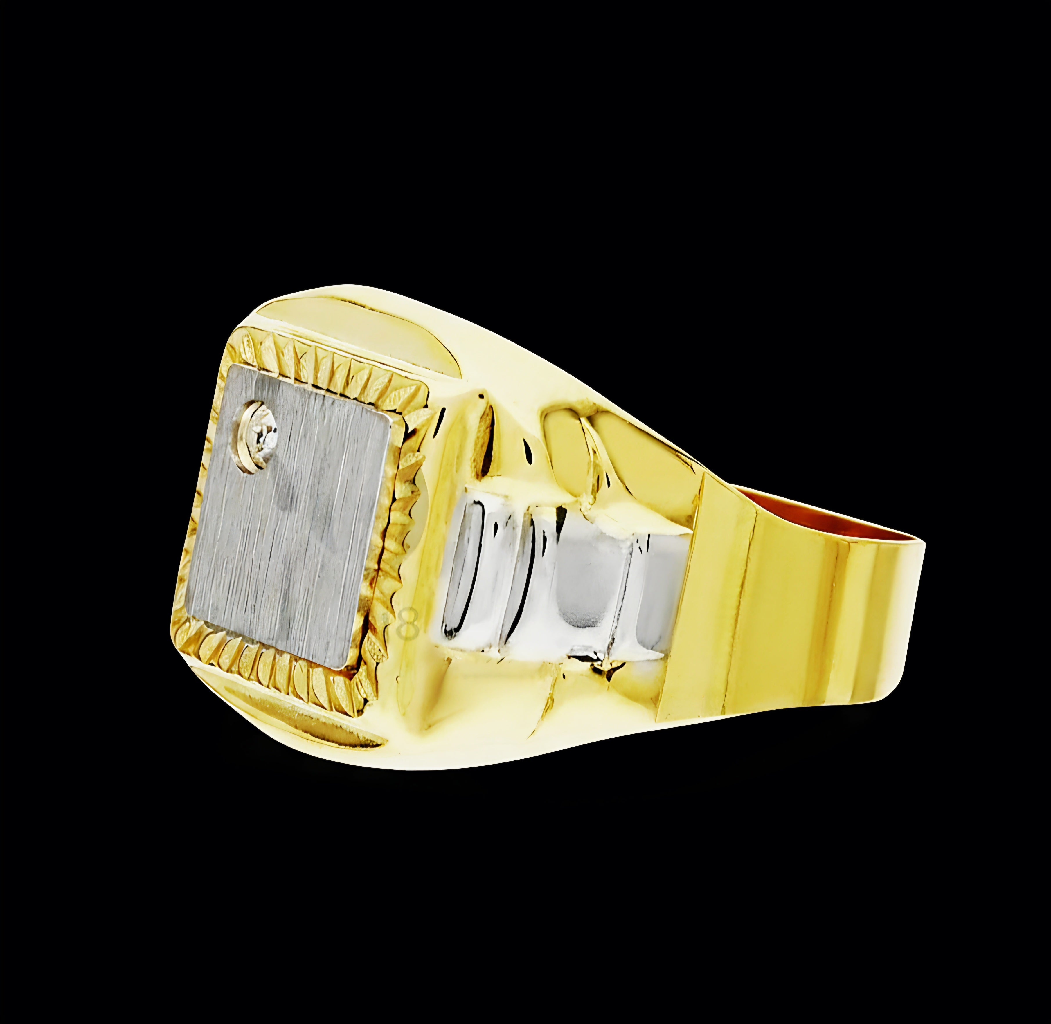 Anello uomo oro 18kt