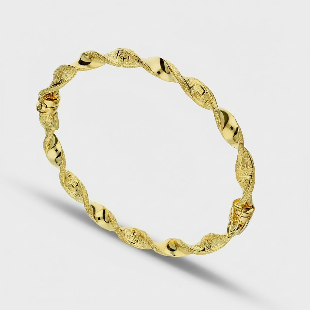 Bracciale donna rigido oro 18kt