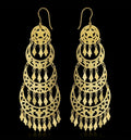 Orecchini Gipsy grandi oro 18kt