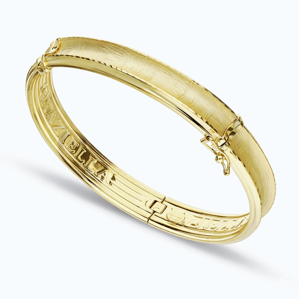 Bracciale donna rigido oro 18kt