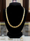 Girocollo a piastre nik double face oro 18kt