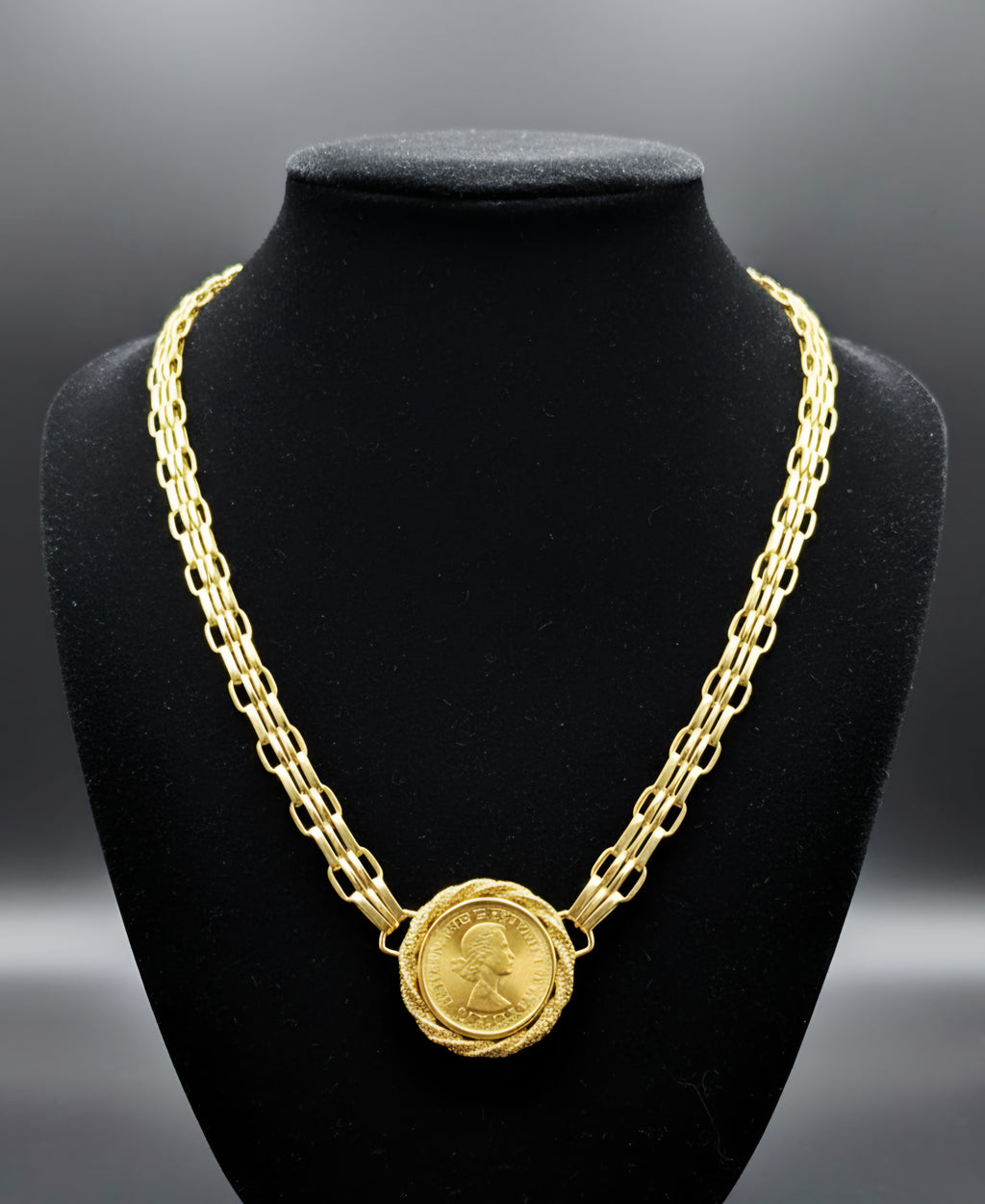 Collana donna con Sterlina 22kt