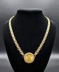 Collana donna con Sterlina 22kt