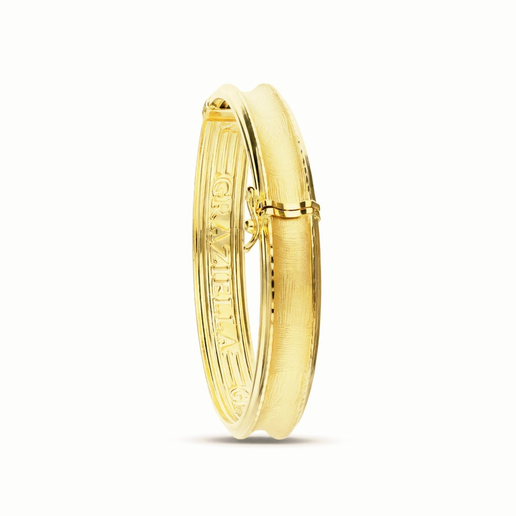 Bracciale donna rigido oro 18kt