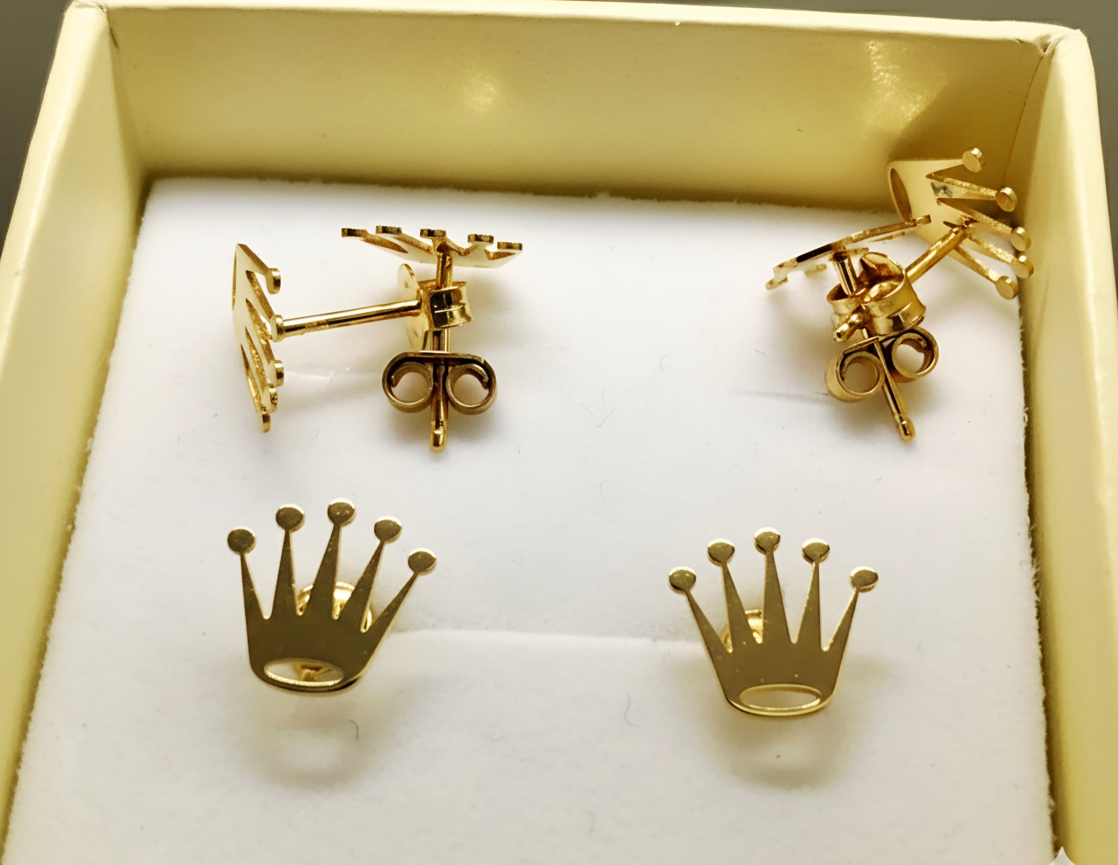 Orecchini piccoli oro 18kt