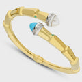 Bracciale donna rigido oro 18kt