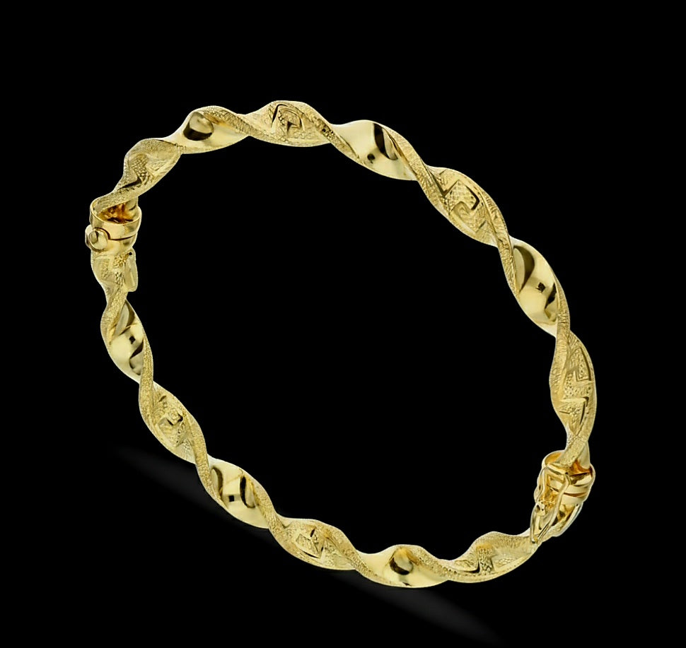 Bracciale donna rigido oro 18kt