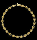 Bracciale maglia marina oro 18kt
