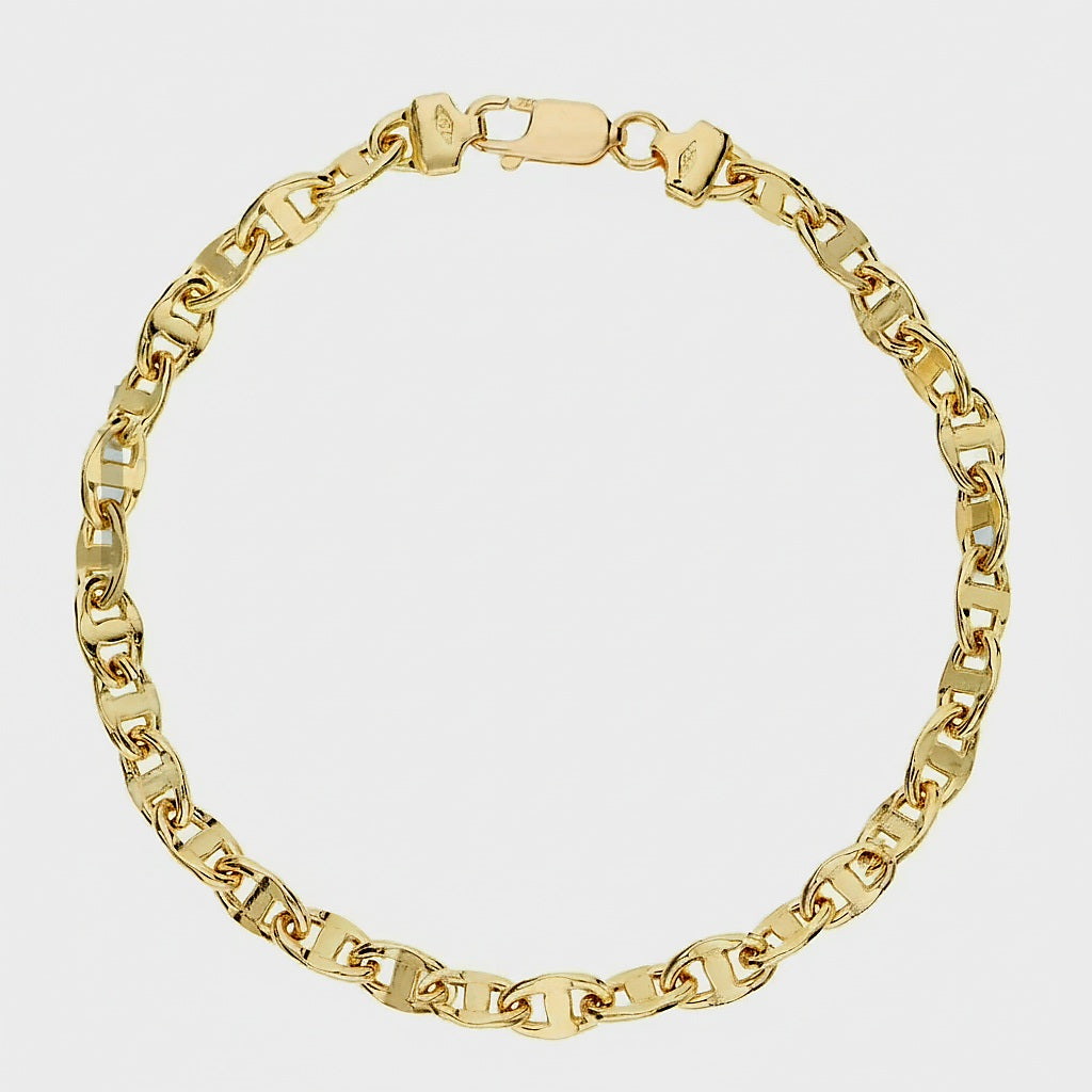 Bracciale uomo oro 18kt
