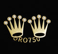 Orecchini grandi oro 18kt