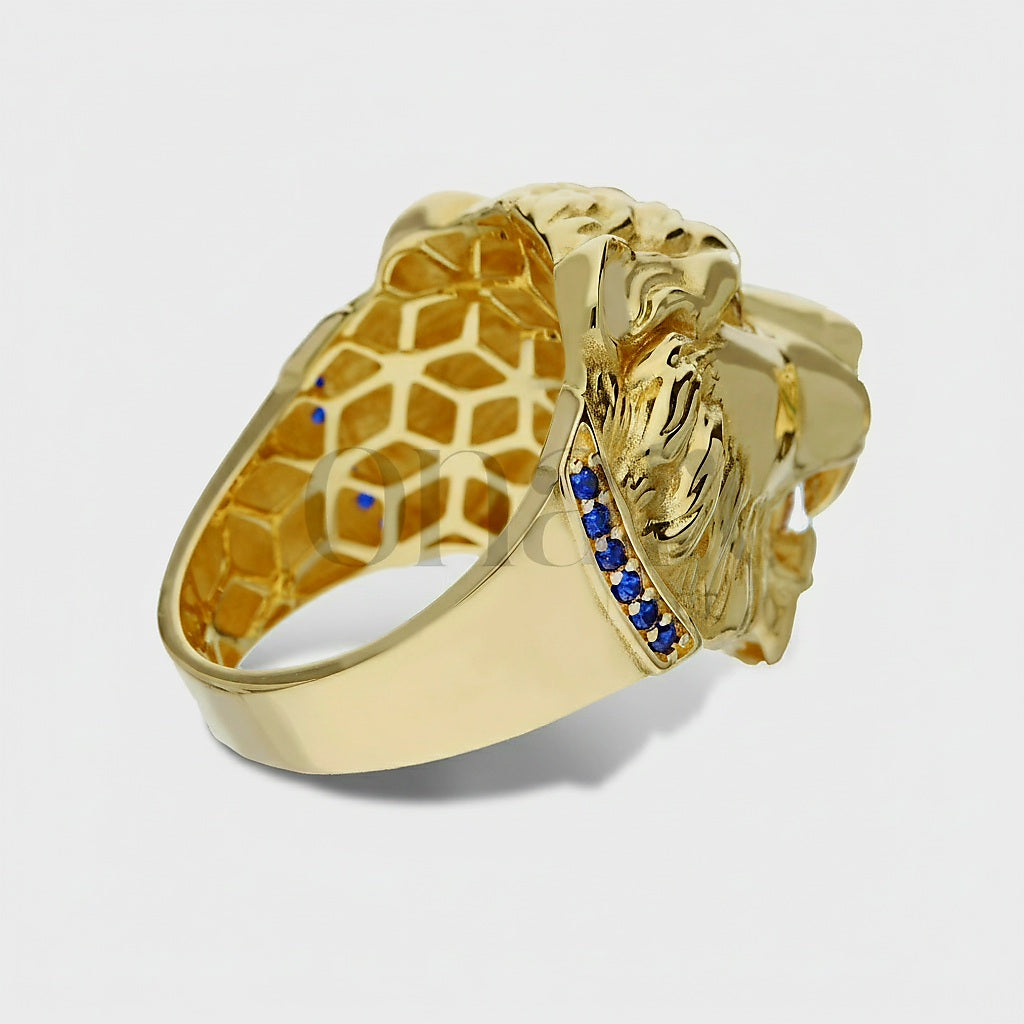 Anello Leone grande oro 18kt